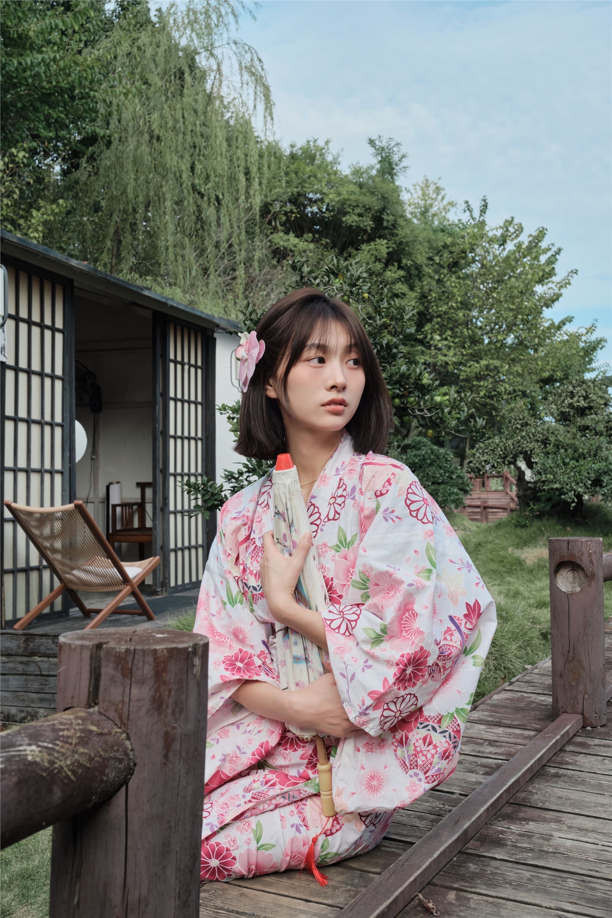 YITUYU艺图语 2025.01.09 和服浴袍 晓晓